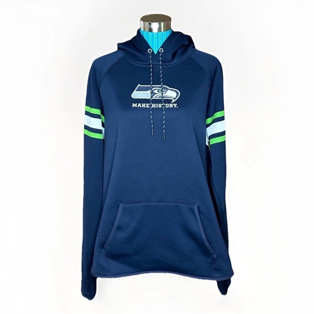 Under Armour NFL‎ Seattle Seahawks Hoodie, Combine Authentic, Size 2x